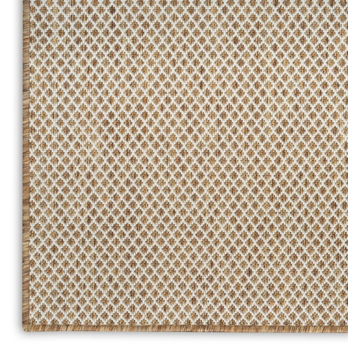 Nourison Courtyard Jute Ivory COU01 3 ft. X 5 ft. Rect. Rug