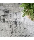 Nourison Dekor Grey Charcoal DEK04 5 ft. 3 in. X 7 ft. Rect. Rug