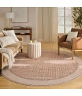 Nourison Nordic Brick Ivory NRC03 5ft. x Round Round Rug