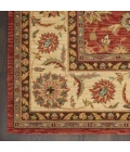 Nourison Home Living Treasures Red LI05 9ft.9in. x 13ft.9in. Rect. Rug