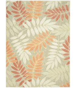 Nourison Home Aloha ALH18 Sage Rose 7 ft. 10 in. X 10 ft. 6 in. Area Rug