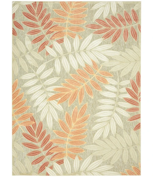 Nourison Aloha Sage Rose ALH18 7 ft. 10 in. X 10 ft. 6 in. Rect. Rug