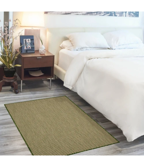Nourison Courtyard Green COU01 3 ft. X 5 ft. Rect. Rug