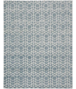 Nourison Home Washable Charm Blue WCH01 8ft. x 10ft. Rect. Rug