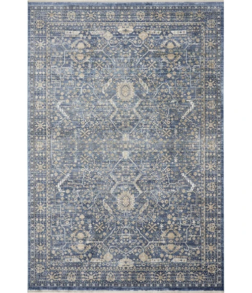 Nourison Home Lustrous Weave Blue LUW03 5ft.3in. x 7ft.9in. Rect. Rug