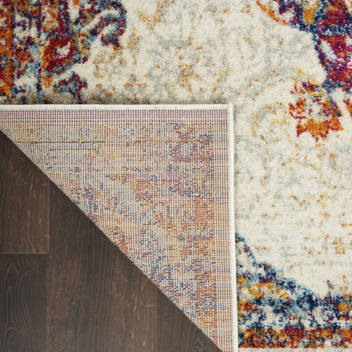Nourison Persian Vintage Ivory Multicolor PRV02 3ft.3in. x 5ft.3in. Rect. Rug