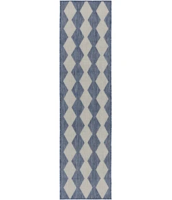 Nourison Home Positano POS04 Navy Blue 2 ft. X 6 ft. Area Rug