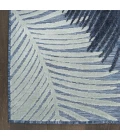 Nourison Home Suncoast Blue SNC03 7ft.10in. x 9ft.10in. Rect. Rug