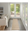 Nourison Positano Beige Ivory POS03 2ft.2in. x 12ft. Rect. Rug