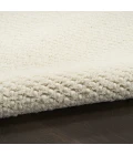 DKNY Pure Rows Cream / Ivory ROW01 8ft. x 10ft. Rect. Rug