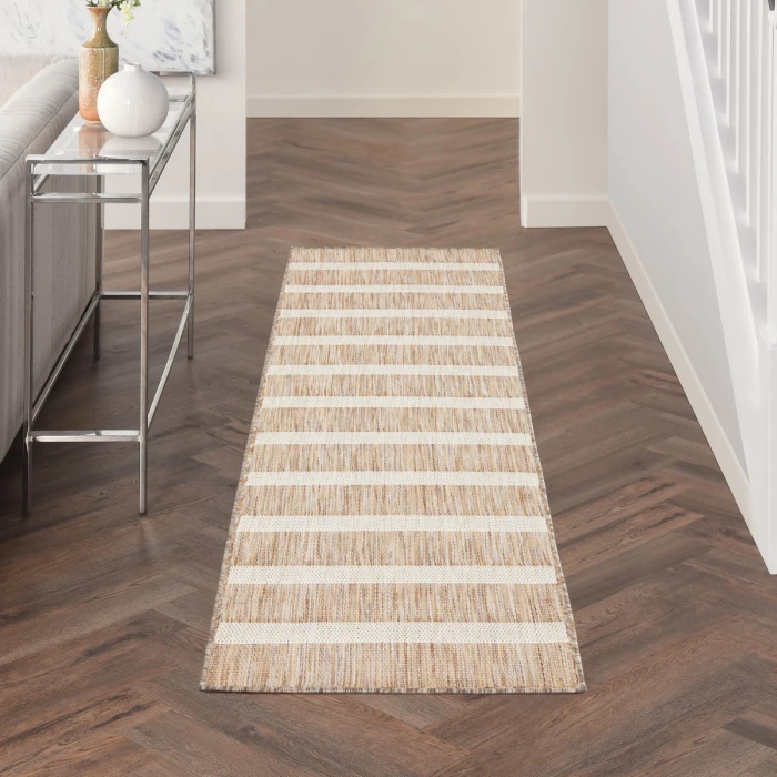 Nourison Positano Beige Ivory POS03 2 ft. X 6 ft. Rect. Rug