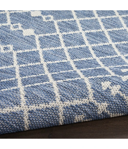 Nourison Positano Navy Blue POS02 8ft. Square Rug