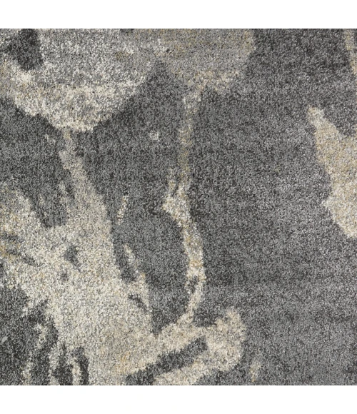 Nourison Home Fusion Grey FSS16 7ft.10in. x 10ft.6in. Rect. Rug
