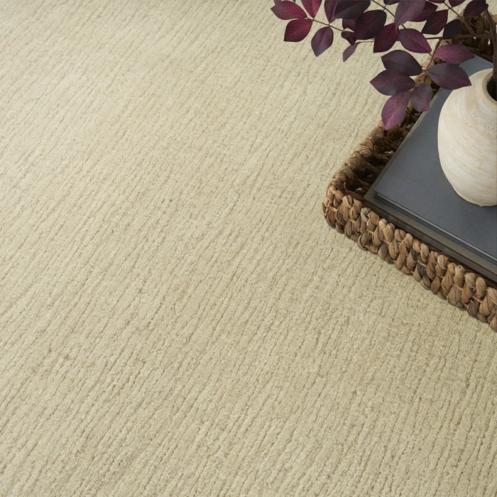 Nourison Strata Beige SSS01 5ft.3in. x 7ft.3in. Rect. Rug