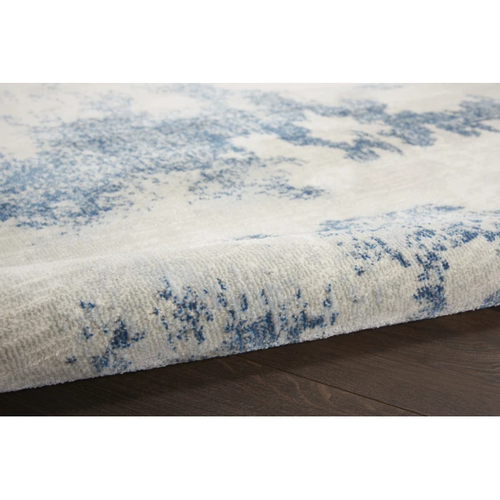 Nourison Home Etchings Navy ETC03 4ft. x 6ft. Rect. Rug