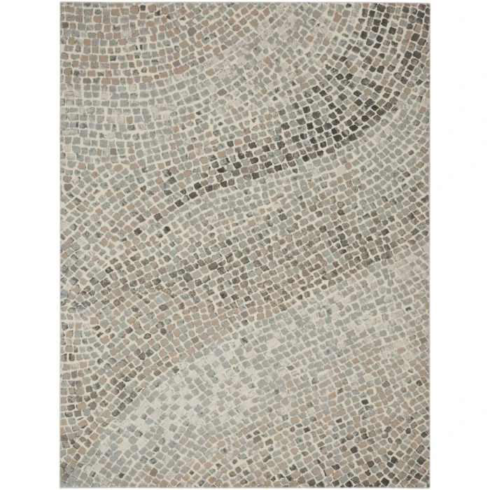 Nourison Home Marmara Ivory MRA02 7ft.10in. x 9ft.10in. Rect. Rug