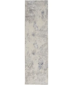 Nourison Home Silky Textures Grey SLY06 2ft.2in. x 7ft.6in. Rect. Rug