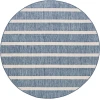 Nourison Positano Navy Ivory POS03 4ft. Round Rug