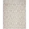 Nourison Home Jubilant JUB09 Ivory Beige 6 ft. X 9 ft. Area Rug
