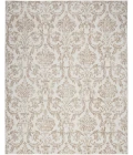 Nourison Jubilant Ivory Beige JUB09 6 ft. X 9 ft. Rect. Rug