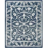 Nourison Home Dekor DEK09 Slate/Ivory 7 ft. 10 in. X 9 ft. 10 in. Area Rug