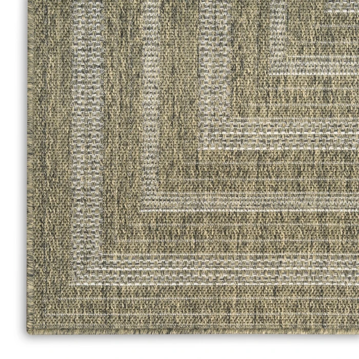 Nourison Tulum Olive TLM04 2 ft. X 6 ft. Rect. Rug
