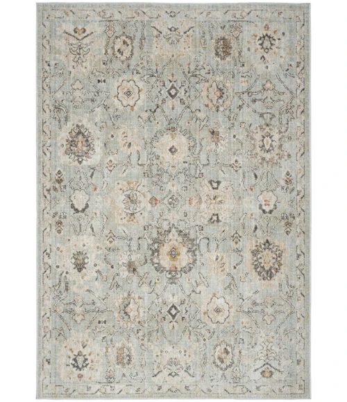 Nourison Oushak Home Mint OUS01 6 ft. X 9 ft. Rect. Rug