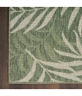 Nourison Garden Oasis Green Ivory GOA01 2 ft. X 4 ft. Rect. Rug