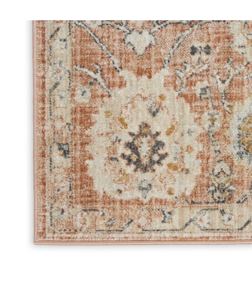 Nourison Oushak Home Rust OUS01 6 ft. X 9 ft. Rect. Rug