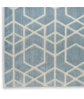 Nourison Home Washable Charm Blue WCH01 2ft.2in. x 10ft. Rect. Rug