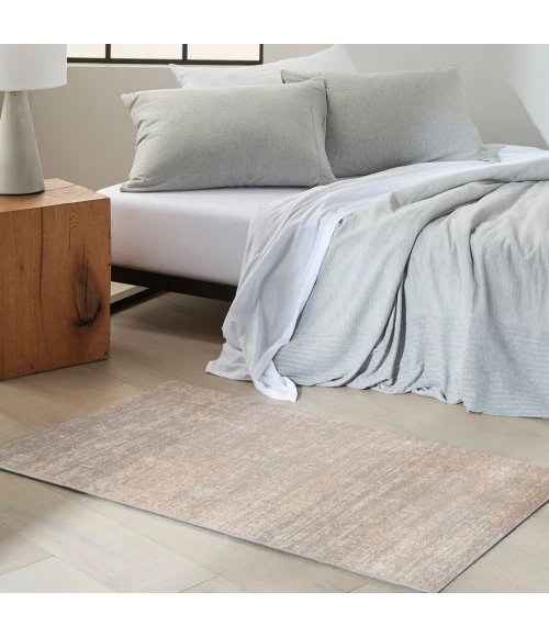 Calvin Klein CK029 Captivating Grey Beige CVT01 3 ft. X 5 ft. Rect. Rug