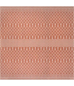 Nourison Positano Terracotta POS02 8ft. Square Rug