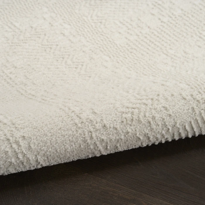 Nourison Home Nordic Cream / Ivory NRC11 6ft. x 9ft. Rect. Rug