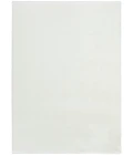 Nourison Soft Plush Rabbit Fur White SFF01 5 ft. X 7 ft. Rect. Rug