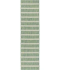 Nourison Positano Blue Green Ivory POS03 2 ft. 2 in. X 10 ft. Rect. Rug