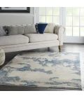 Nourison Home Etchings Navy ETC03 4ft. x 6ft. Rect. Rug