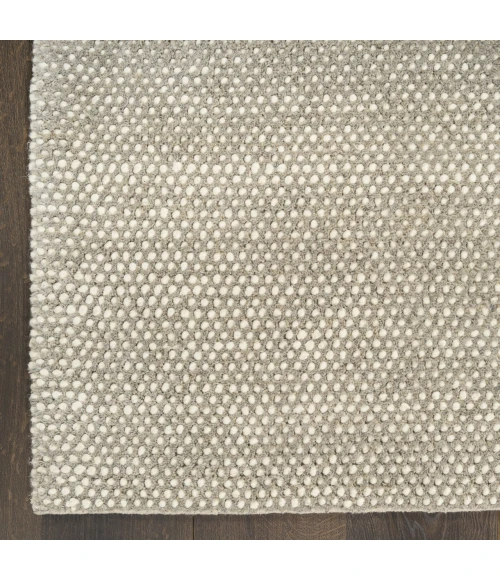 DKNY Pure Rows Grey ROW01 8ft. x 10ft. Rect. Rug