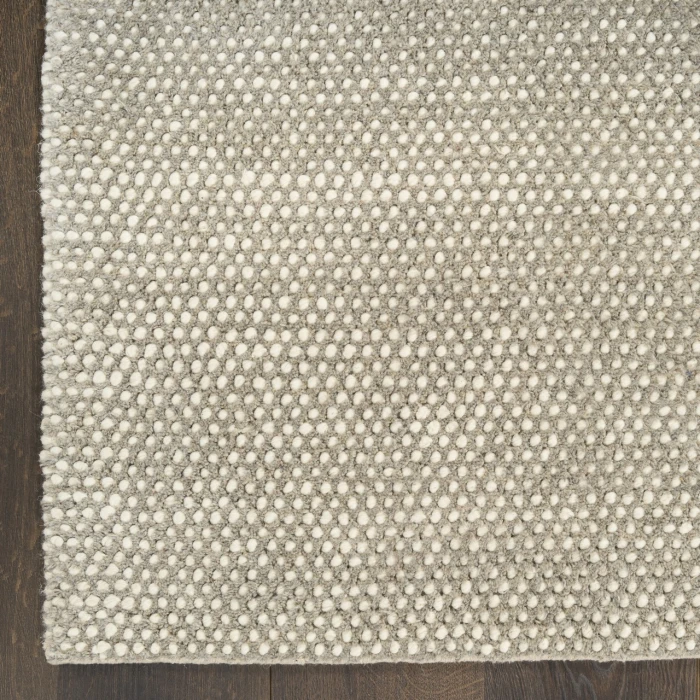 DKNY Pure Rows Grey ROW01 8ft. x 10ft. Rect. Rug