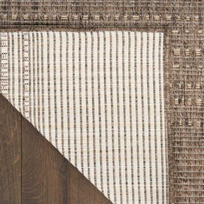 Nourison Tulum Brown TLM01 2 ft. X 3 ft. Rect. Rug