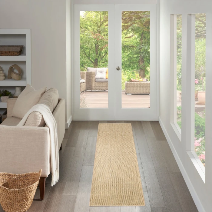 Nourison Tulum Taupe TLM03 2 ft. 2 in. X 8 ft. Rect. Rug