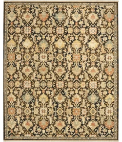 Nourison Antique Bloom Mocha Multicolor ANB02 9ft. x 12ft. Rect. Rug