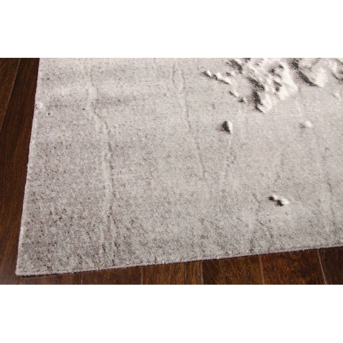 Nourison Home Twilight Grey TWI16 7ft.9in. x 9ft.9in. Rect. Rug