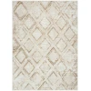 Nourison Home Dekor DEK05 Ivory Taupe 5 ft. 3 in. X 7 ft. Area Rug