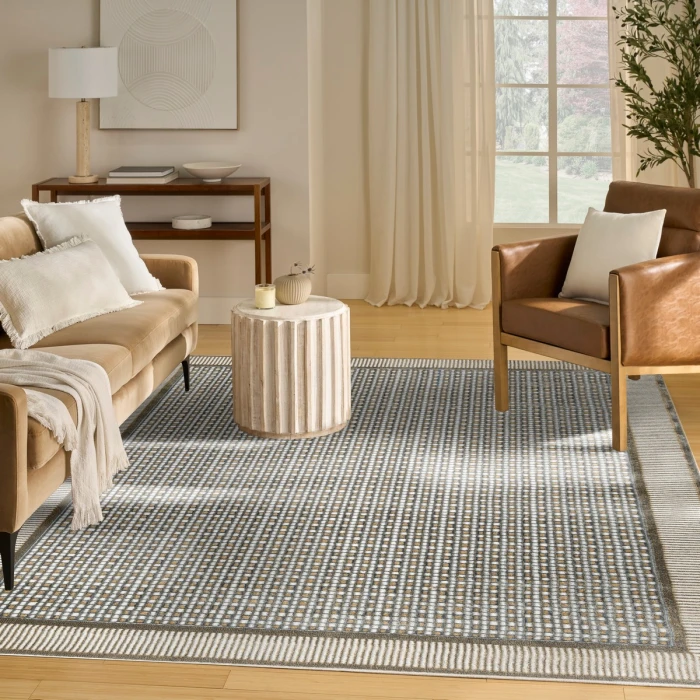 Nourison Nordic Multicolor NRC03 8 ft. X 10 ft. Rect. Rug