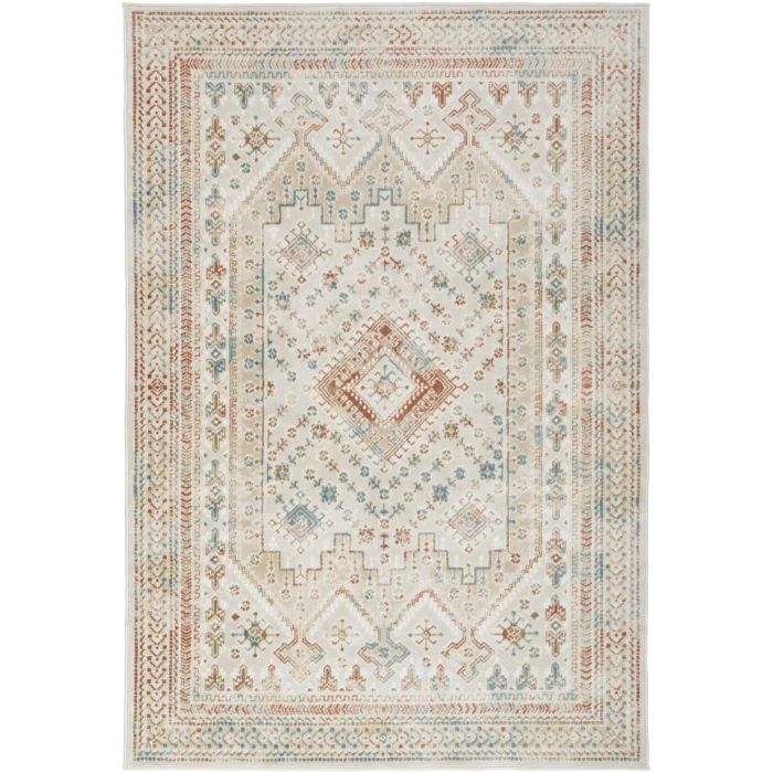Nourison Thalia Beige Multicolor THL04 4ft. x 6ft. Rect. Rug