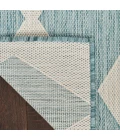 Nourison Positano Aqua POS04 6 ft. X 9 ft. Rect. Rug