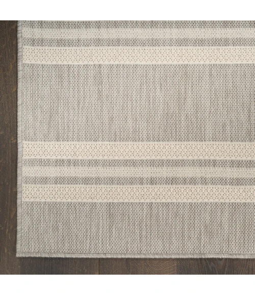 Nourison Home Horizon Indoor/Outdoor Grey HOZ05 10ft. x 14ft. Rect. Rug