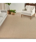 Nourison Tulum Taupe TLM02 10 ft. X 14 ft. Rect. Rug