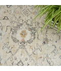 Nourison Oushak Home Cream OUS01 4 ft. X Round Rug