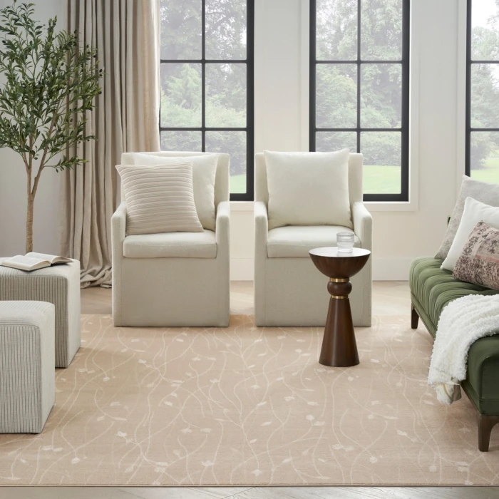 Nourison Grafix Beige GRF15 10 ft. X 14 ft. Rect. Rug